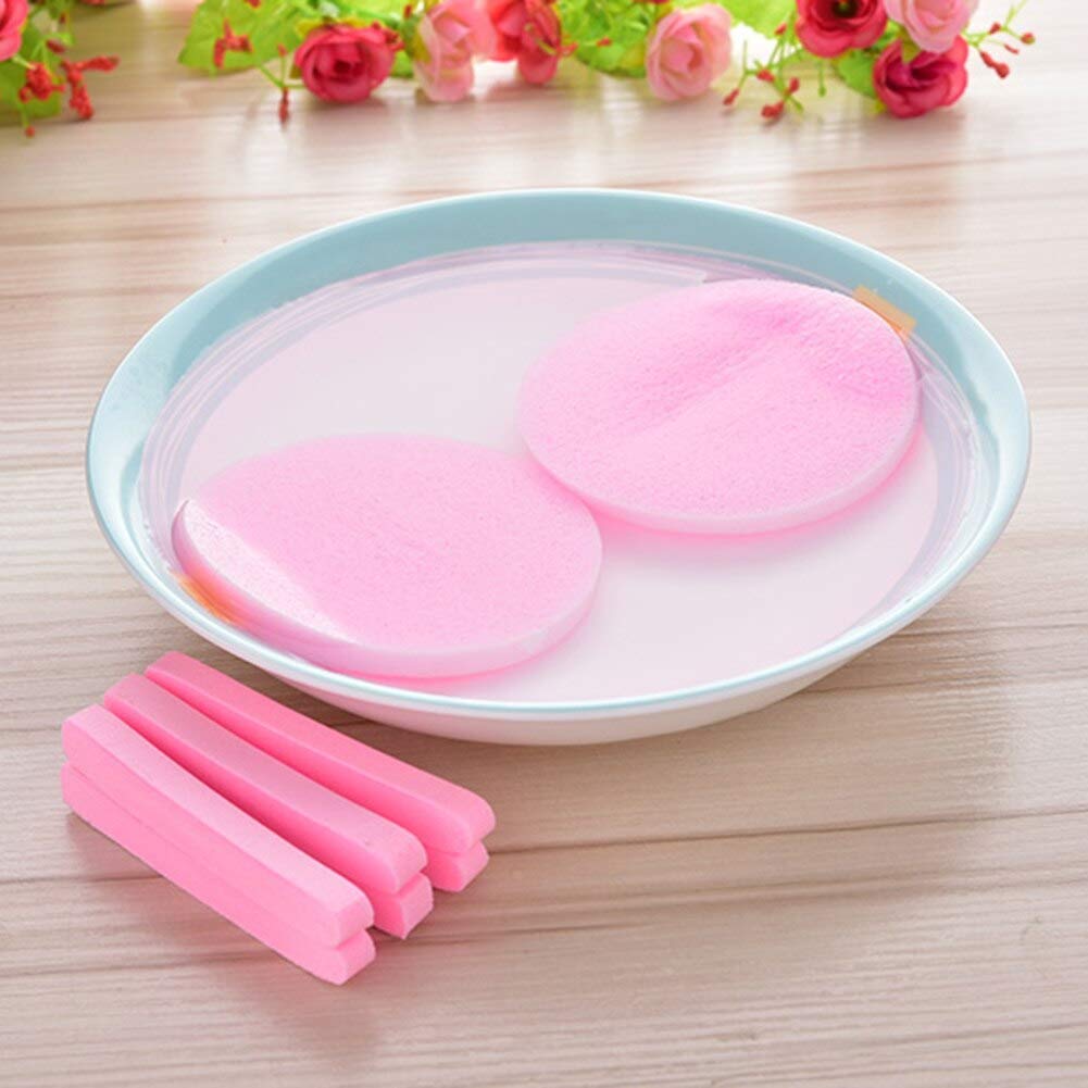 12 Pack Multicolor Facial Cleansing Sponge Puff - Gentle Makeup Remover & Skin Care Tool for Women & Girls | Perfect for Daily Face Washing & Travel Beauty Routine