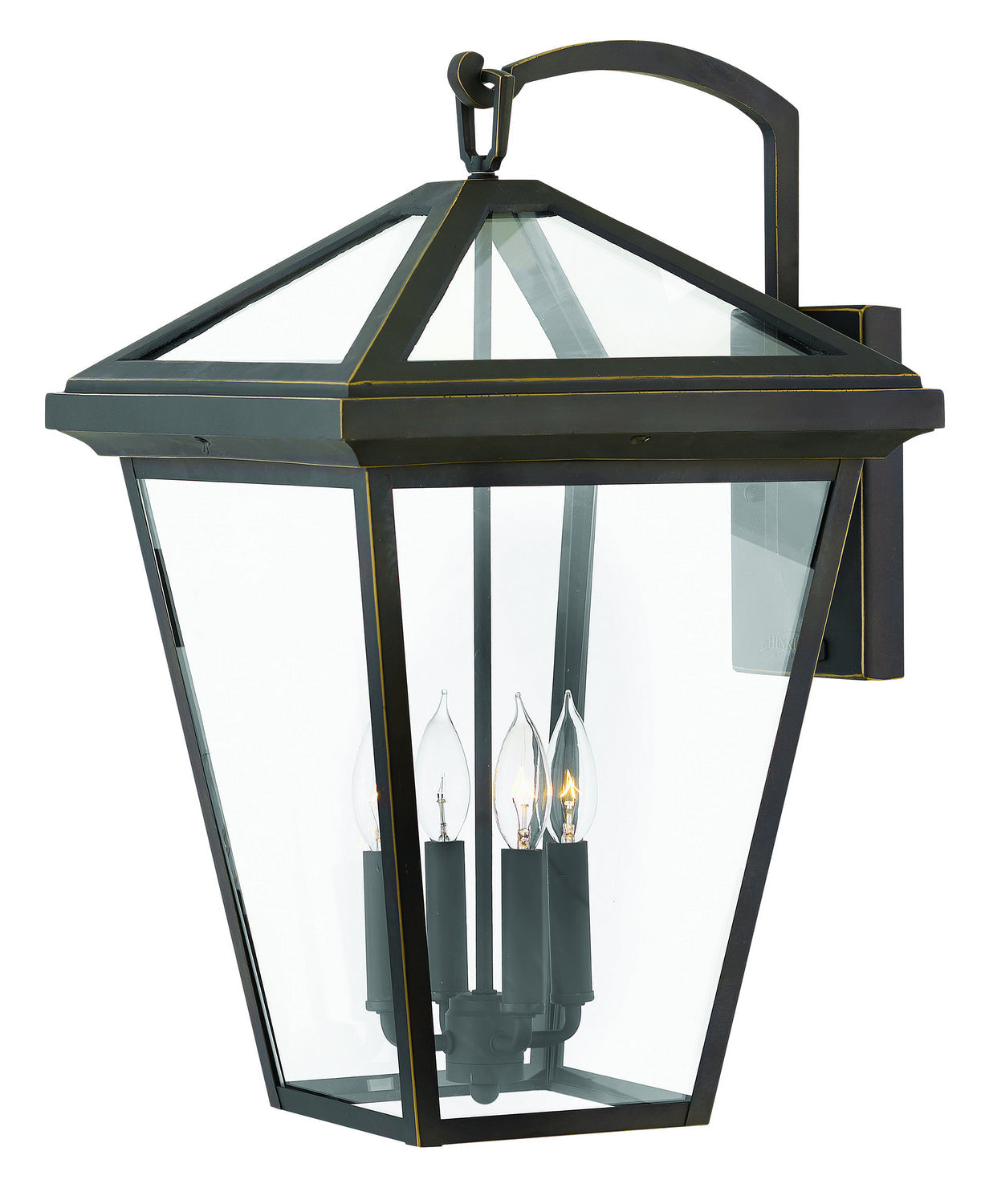 Alford Place LED Wall Mount Light Fixture in Oil Rubbed Bronze Finish - Perfect for Hallway, Bedroom, and Outdoor Porch Lighting