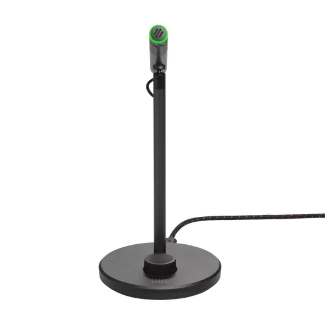 JBL Quantum Stream Talk USB Microphone - Professional Plug & Play PC Gaming Mic with Noise Cancellation for Streaming, Podcasting & Online Meetings