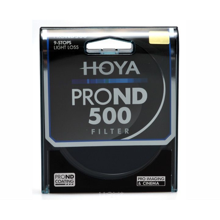 Hoya 49mm Pro ND500 Filter - Professional Neutral Density Camera Lens Filter for DSLR & Mirrorless Cameras - Perfect for Long Exposure Photography & Videography