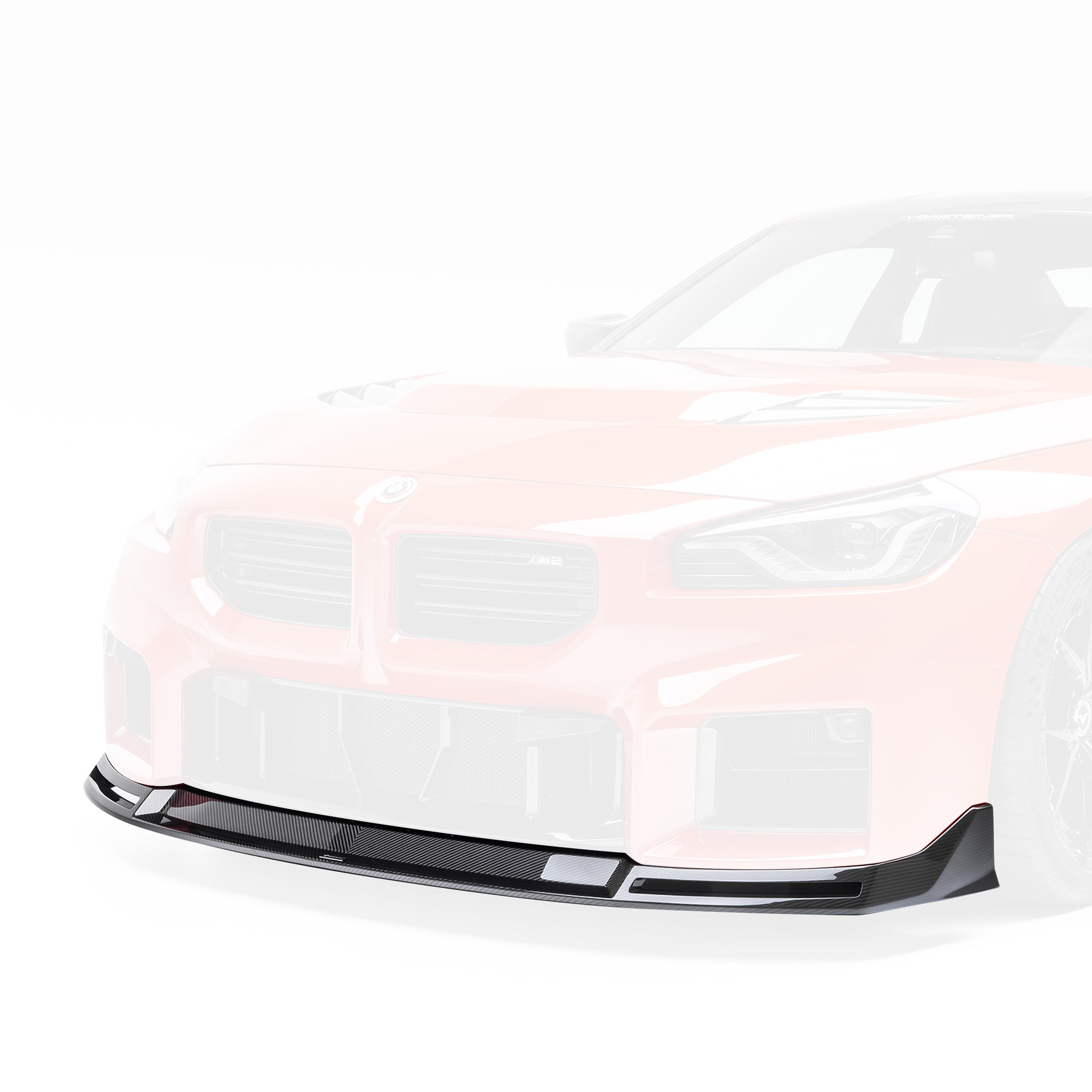 BMW G8X M2 VRS Aero Front Spoiler - Carbon Fiber PP 2x2 Glossy V Style™ for Enhanced Performance & Style | Perfect for Racing & Street Tuning