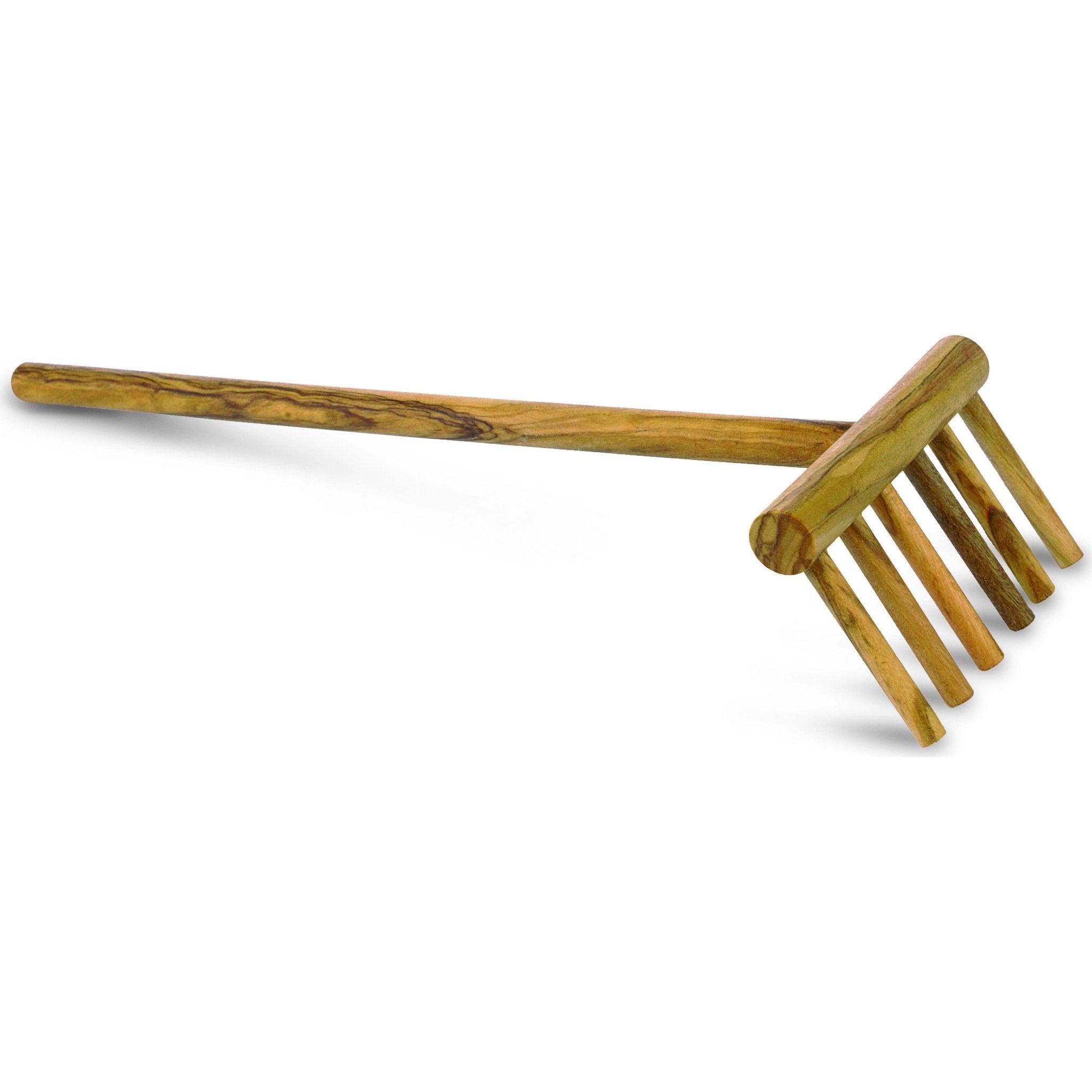 Berard 34670 11-Inch Olivewood Spaghetti Rake - Premium Pasta Server for Italian Cooking & Kitchen Utensil Set - Perfect for Serving Spaghetti, Pasta, Noodles & More