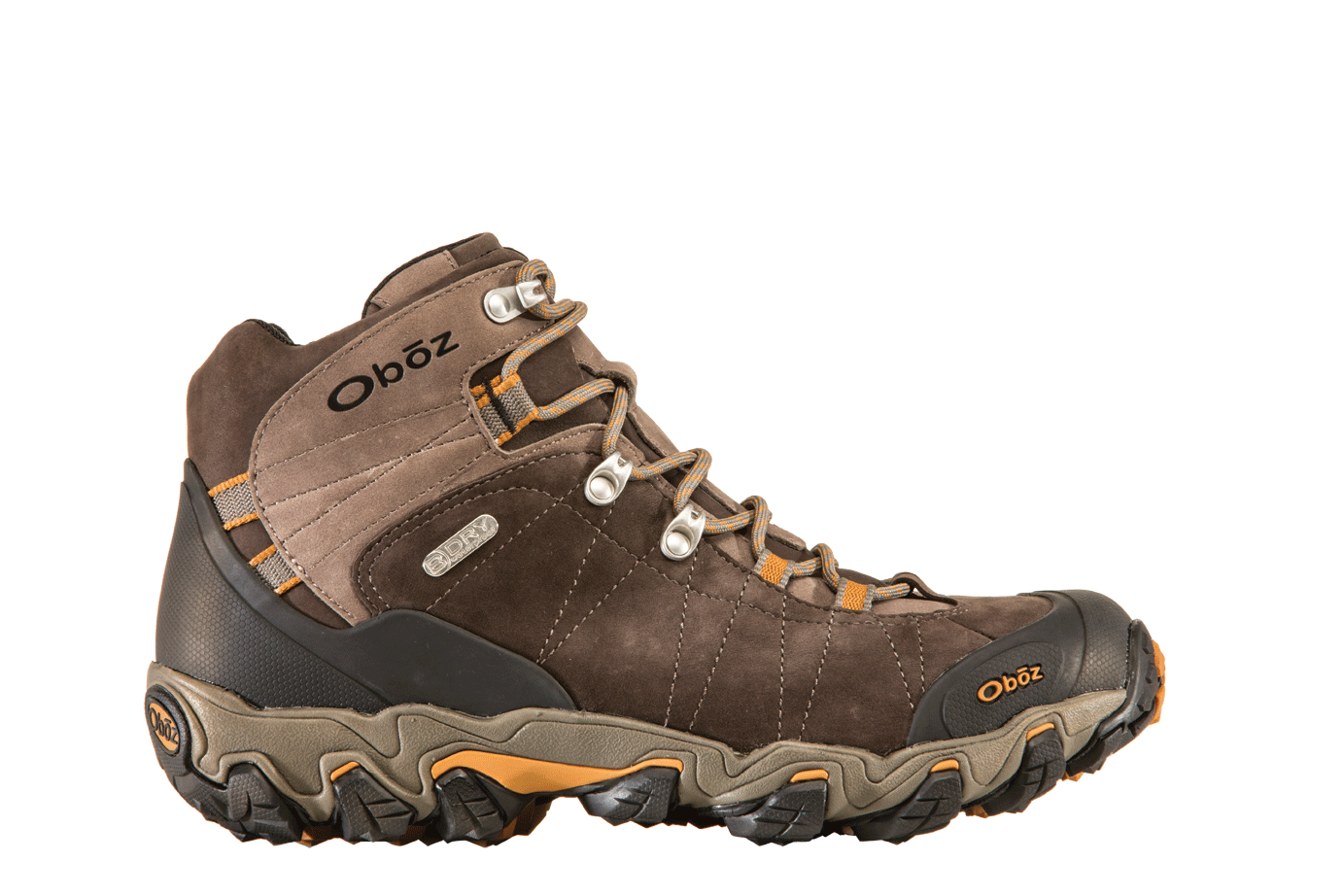 Oboz Bridger Mid BDry Waterproof Hiking Boots for Men - Durable & Comfortable Outdoor Footwear for Hiking, Trekking, and Backpacking Adventures