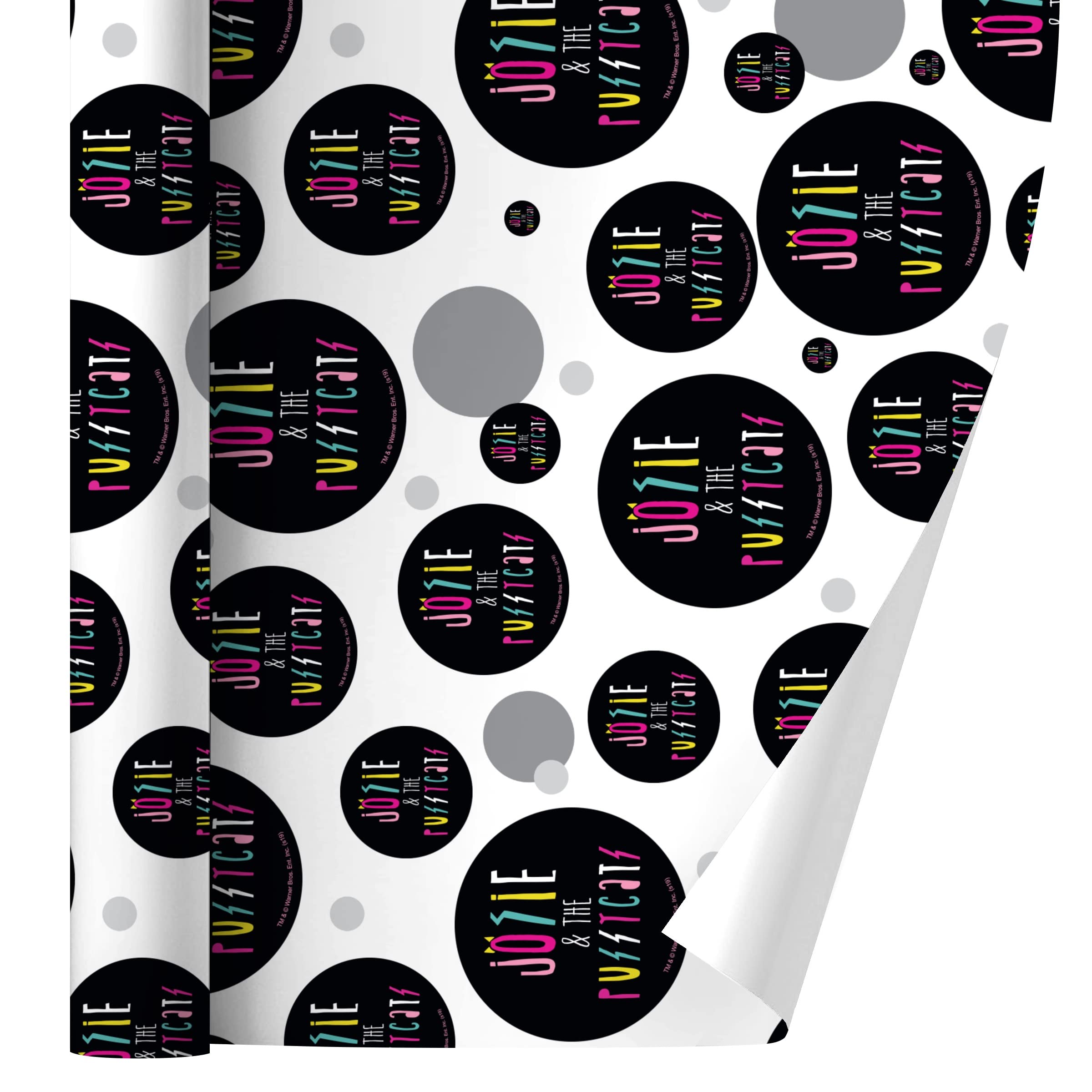 Josie & the Pussycats Gift Wrap Paper Roll - Riverdale Inspired Wrapping Paper for Birthdays, Parties & Gifts | Premium Quality Decorative Wrapping Sheets