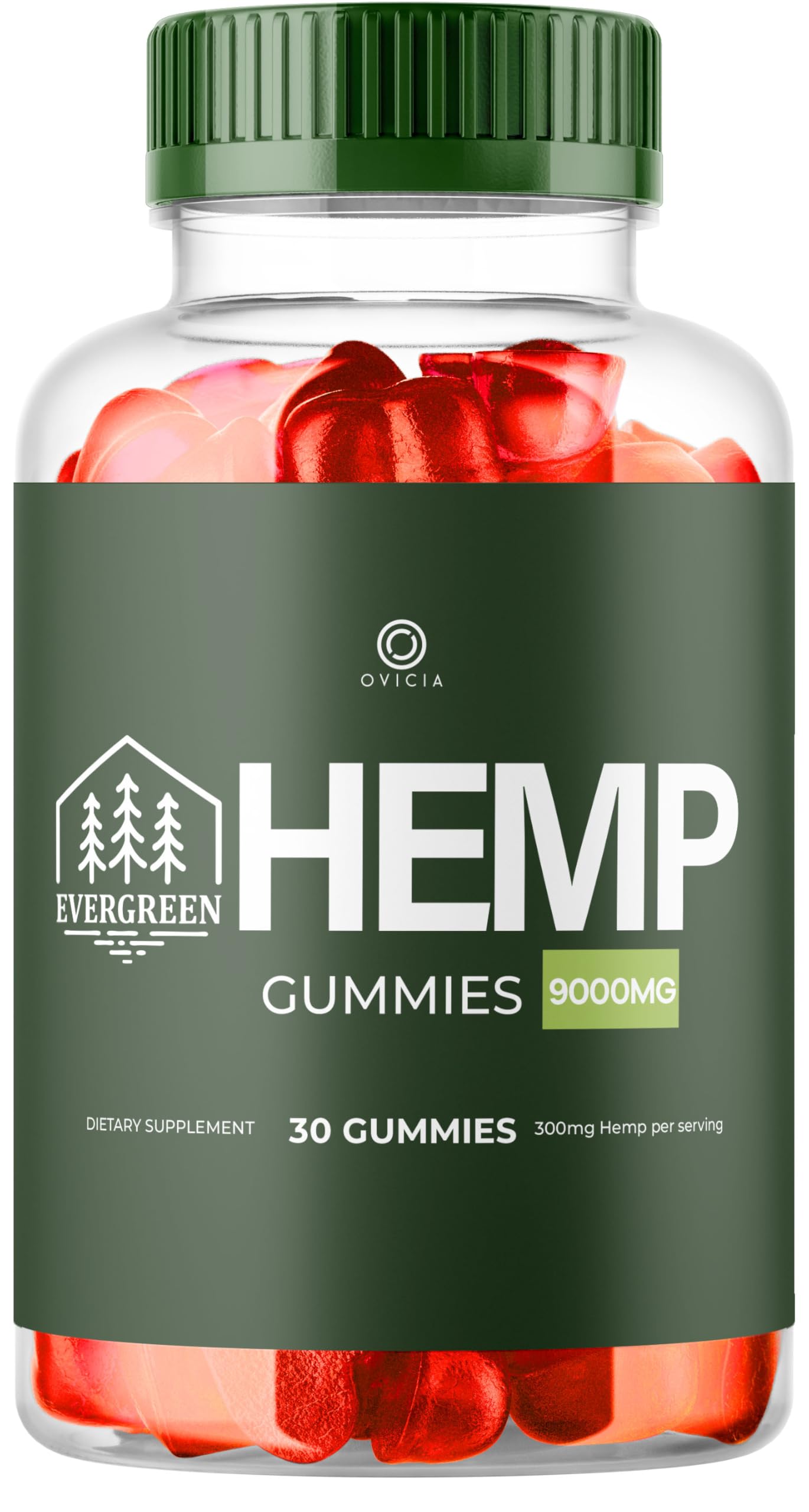 Evergreen Gummies - Official Formula with Natural Ingredients (30 Count, 1 Month Supply) - Supports Wellness & Energy for Active Lifestyles