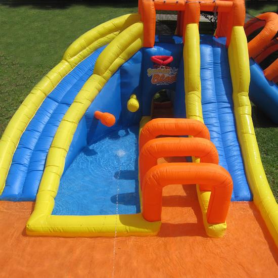 KidWise Summer Blast Waterpark - Inflatable Kids Water Slide for Backyard Fun, Outdoor Pool Party & Summer Activities | Perfect for Birthday Parties, Family Gatherings & Backyard Play