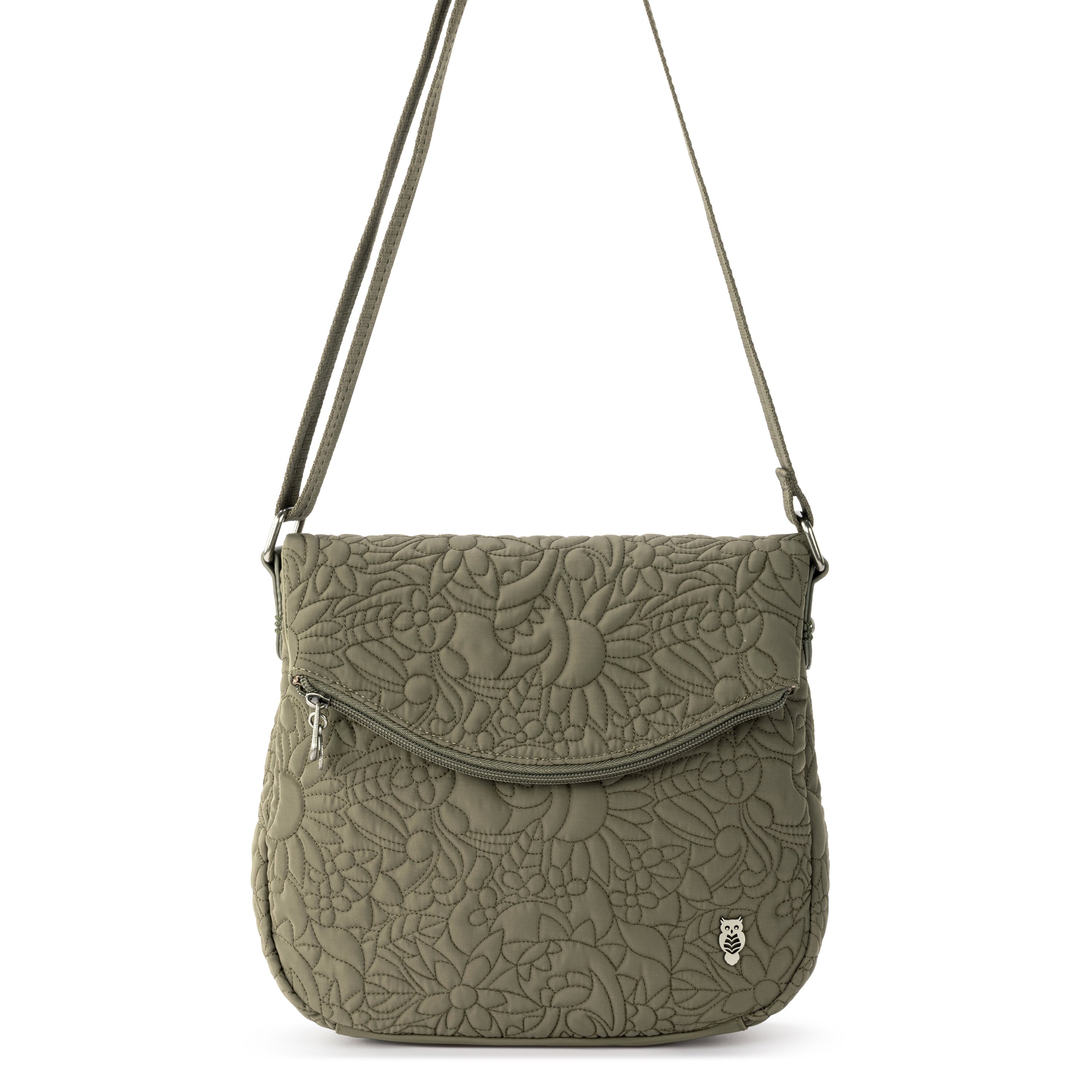 Foldover Crossbody Bag for Women - Stylish Leather Shoulder Purse with Adjustable Strap, Perfect for Travel, Work & Everyday Use