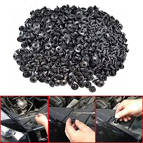 VALINK Universal Bumper Retainer Clips - 120pcs Car Fastener Clips Kit for Bumper, Door Panel & Dashboard Repair | Durable Auto Body Push Pins & Expansion Screws | Perfect for DIY Car Maintenance & Furniture Assembly