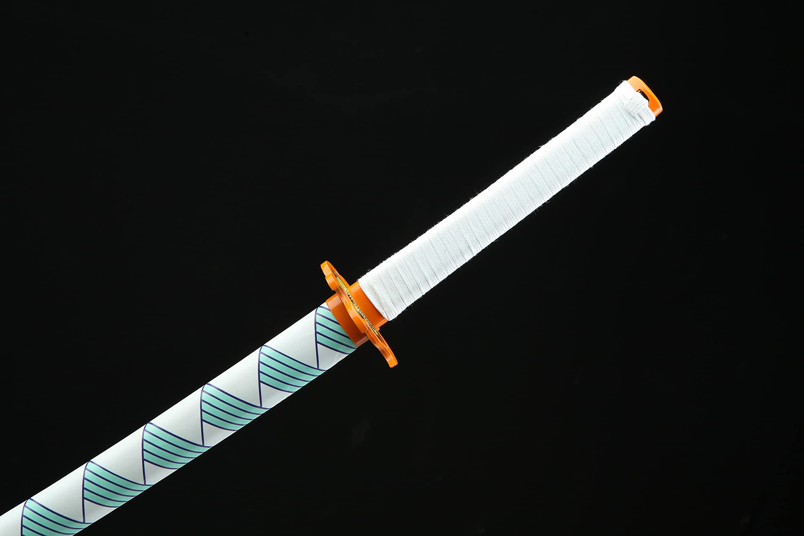 Demon Slayer Katana Sword - Kimetsu no Yaiba Anime Replica - Tanjiro Kamado & Shinobu Kochou Cosplay Prop - High Carbon Steel Blade - Perfect for Anime Conventions, Halloween Costumes & Collector's Display