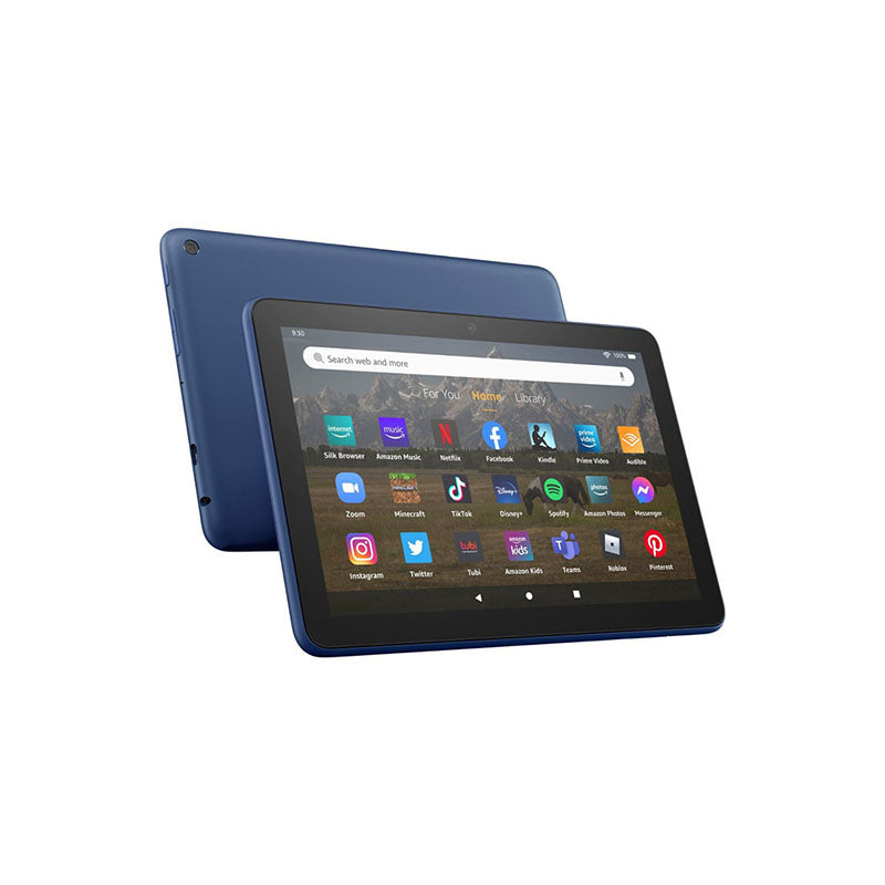 Amazon Fire HD 8 Tablet (2022 Version) - 32GB Storage - Denim Blue - Perfect for Streaming, Reading & Browsing at Home or Travel