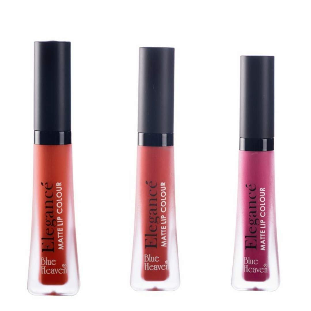 Blue Heaven Matte Lipstick - Long-Lasting, Highly Pigmented Lip Color for Women | Perfect for Everyday Wear, Parties & Special Occasions