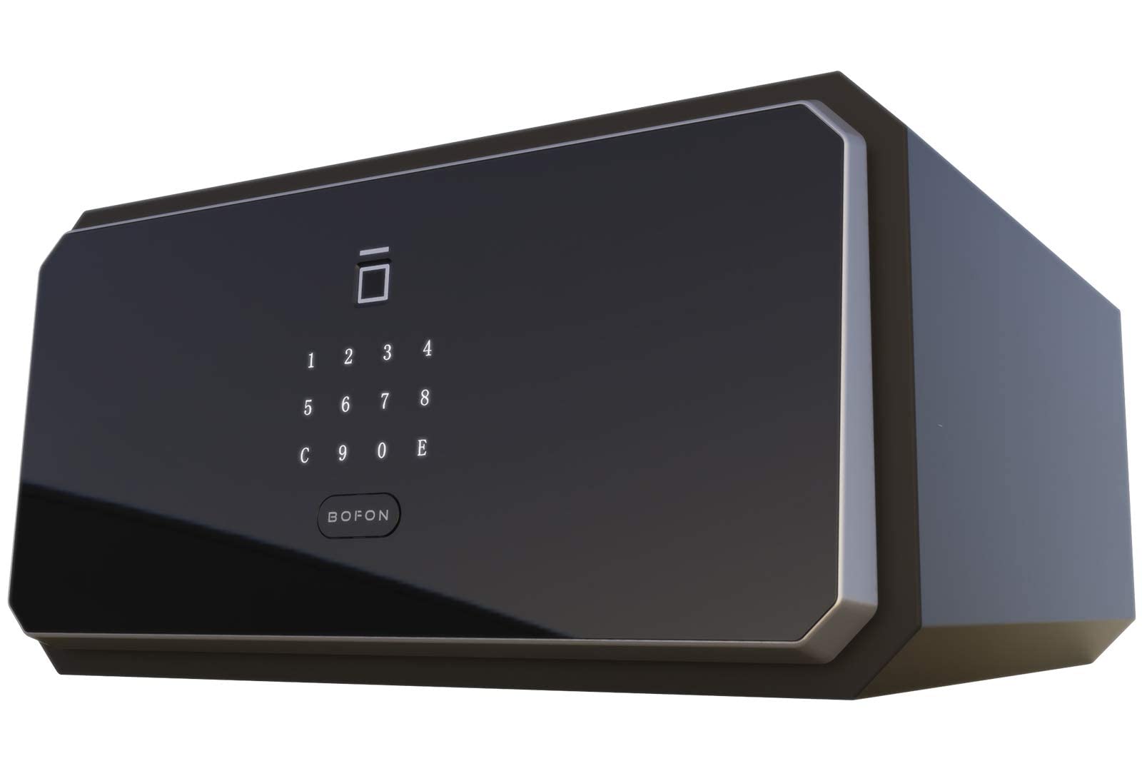 W-Series Security Safe Box with Key & Fingerprint Password - 1.45 Cubic Home Safe for Cash, Jewelry & Documents | Bedroom, Office & Travel Protection
