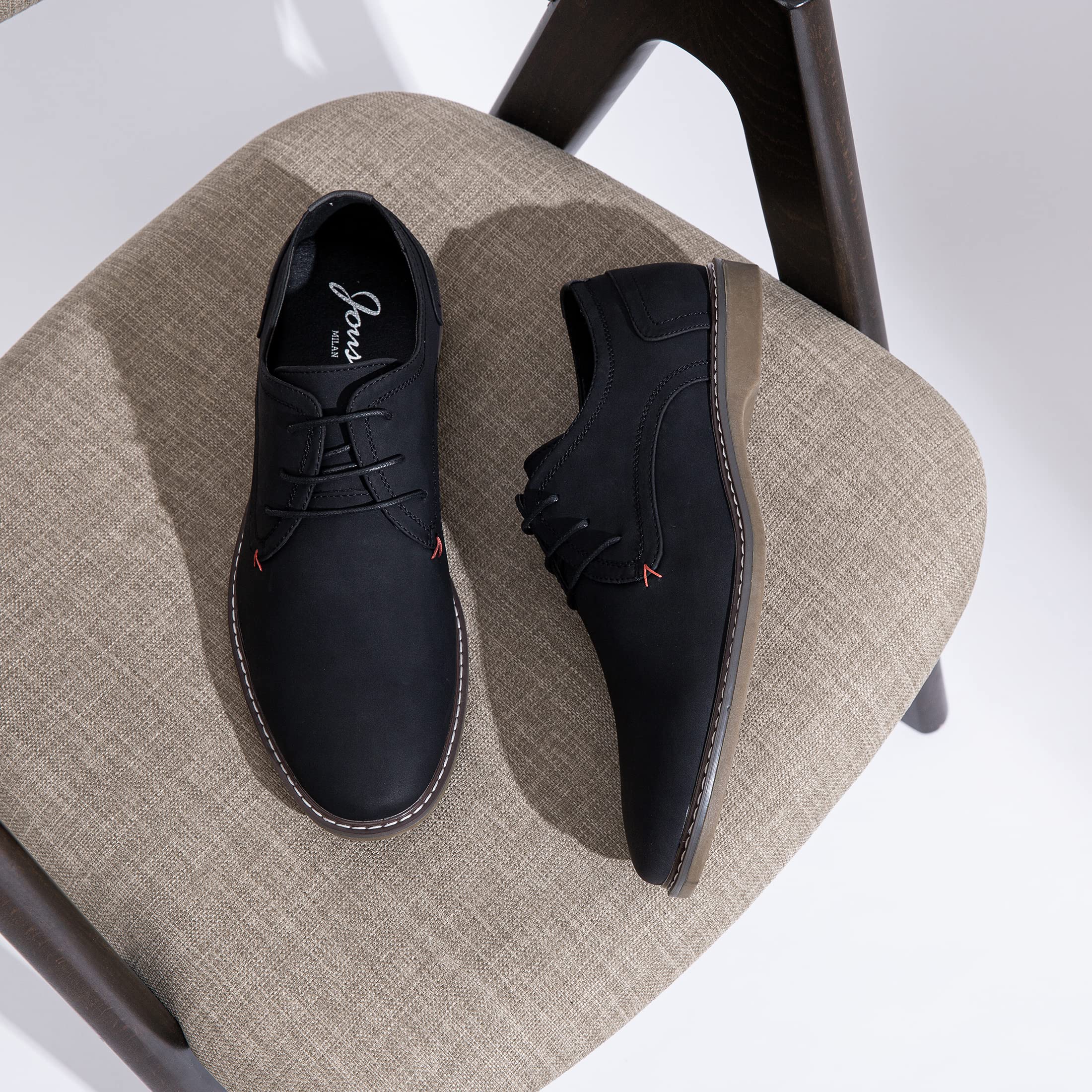 Jousen Men's Suede Casual Dress Shoes - Classic Business Loafers for Office, Wedding & Formal Events | Comfortable & Stylish Men's Footwear