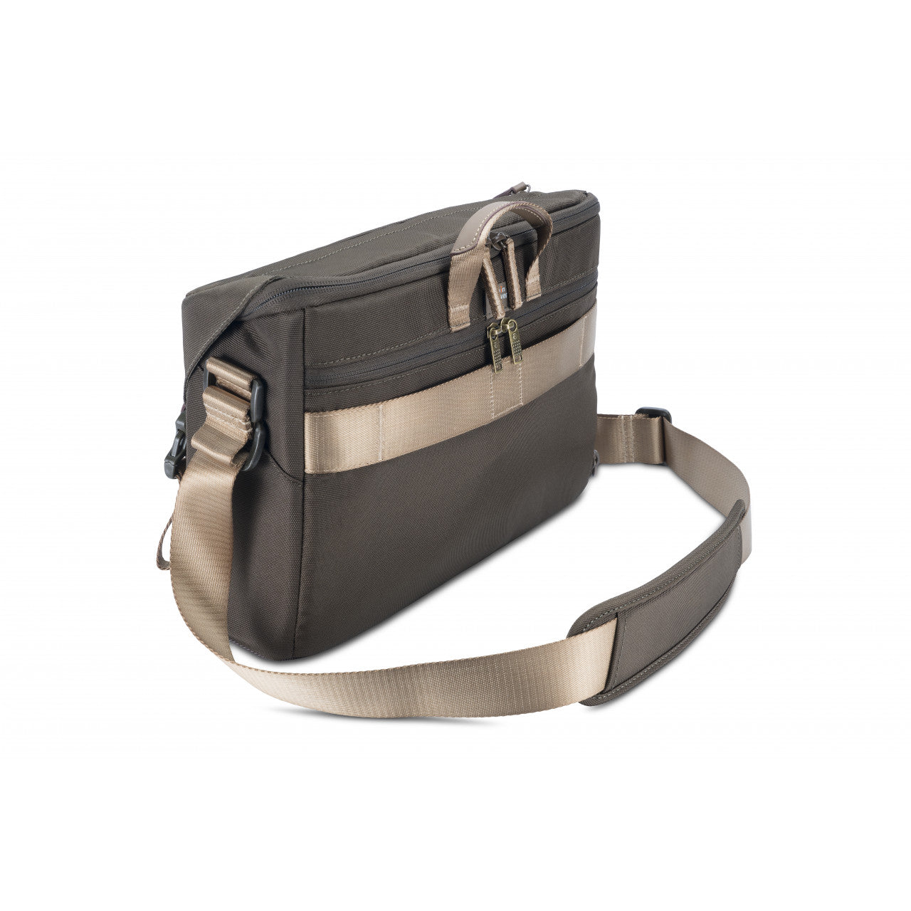 VEO GO 34M KG Shoulder Camera Bag - Waterproof DSLR/SLR Camera Case with Adjustable Strap, Khaki Green - Perfect for Travel, Hiking & Outdoor Photography