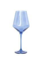 Elegant Estelle Colored Glass Wine Glasses Set of 2 - Perfect for Dinner Parties, Romantic Dates & Home Entertaining
