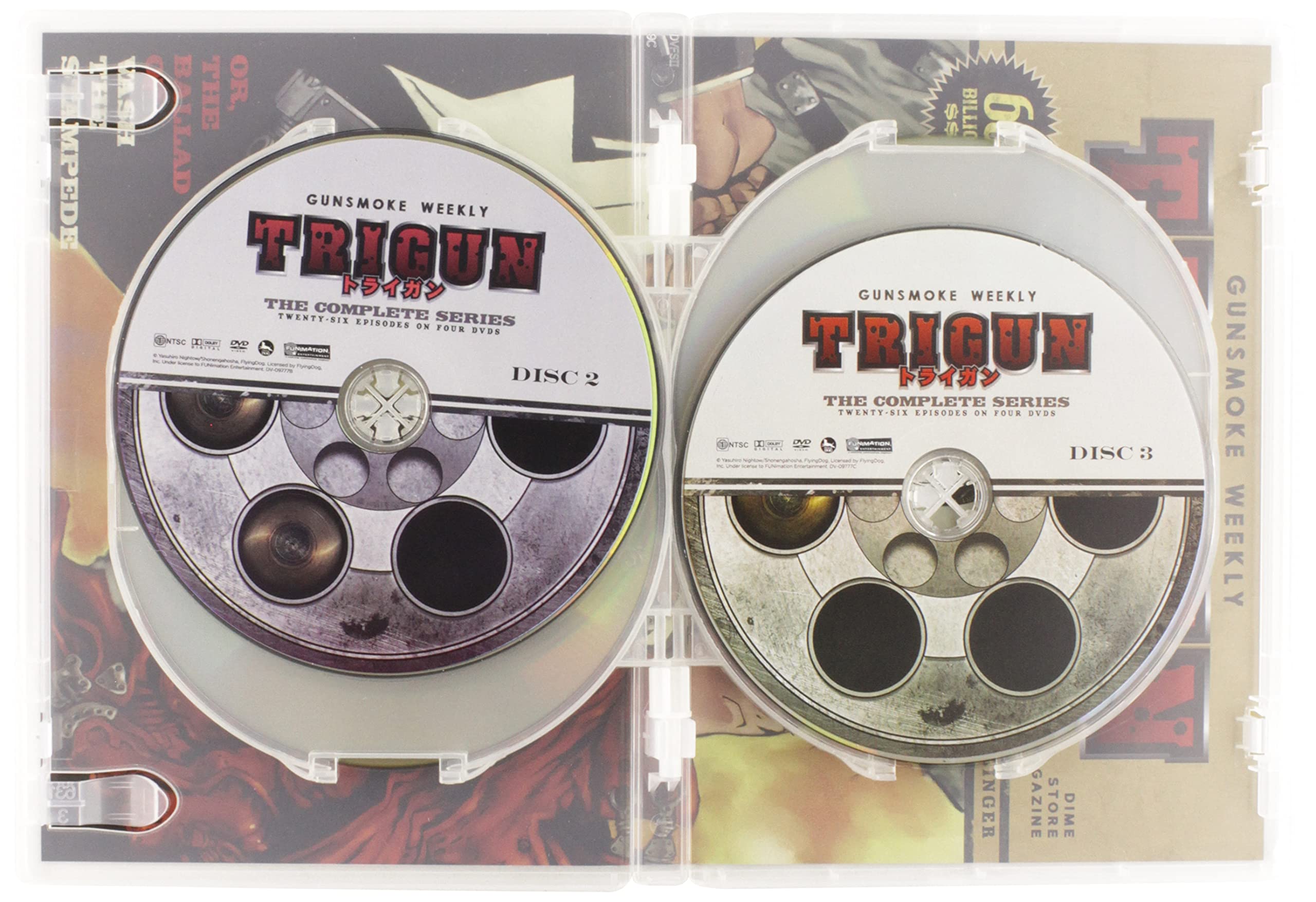 Trigun: Complete Series Box Set (Classic) - Anime DVD Collection for Fans & Collectors - Perfect for Binge-Watching & Gift-Giving