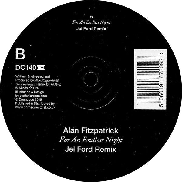 Alan Fitzpatrick – For An Endless Night Drumcode DC140 | Techno Vinyl Record | Perfect for DJ Sets & Electronic Music Collectors