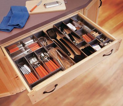 Blum Orgaline Wood Drawer Organizer Kit - 19 1/4