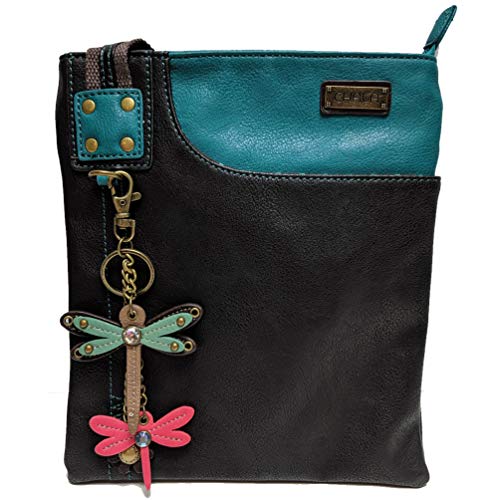 Black _ Mini Teal Dragonfly