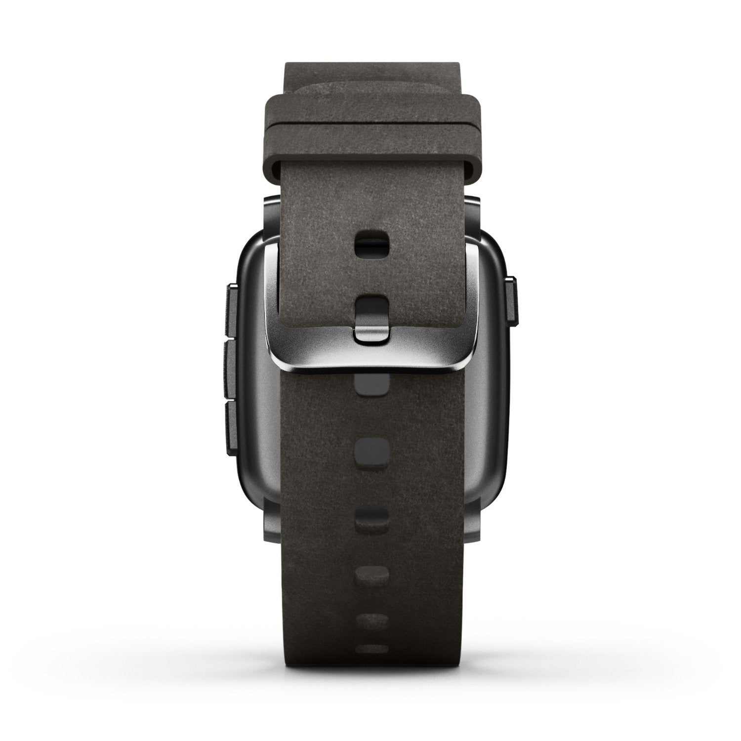 Pebble Time Steel Smartwatch - Compatible with Apple iPhone & Android Phones - Fitness Tracking, Notifications, Waterproof for Running, Swimming & Daily Use