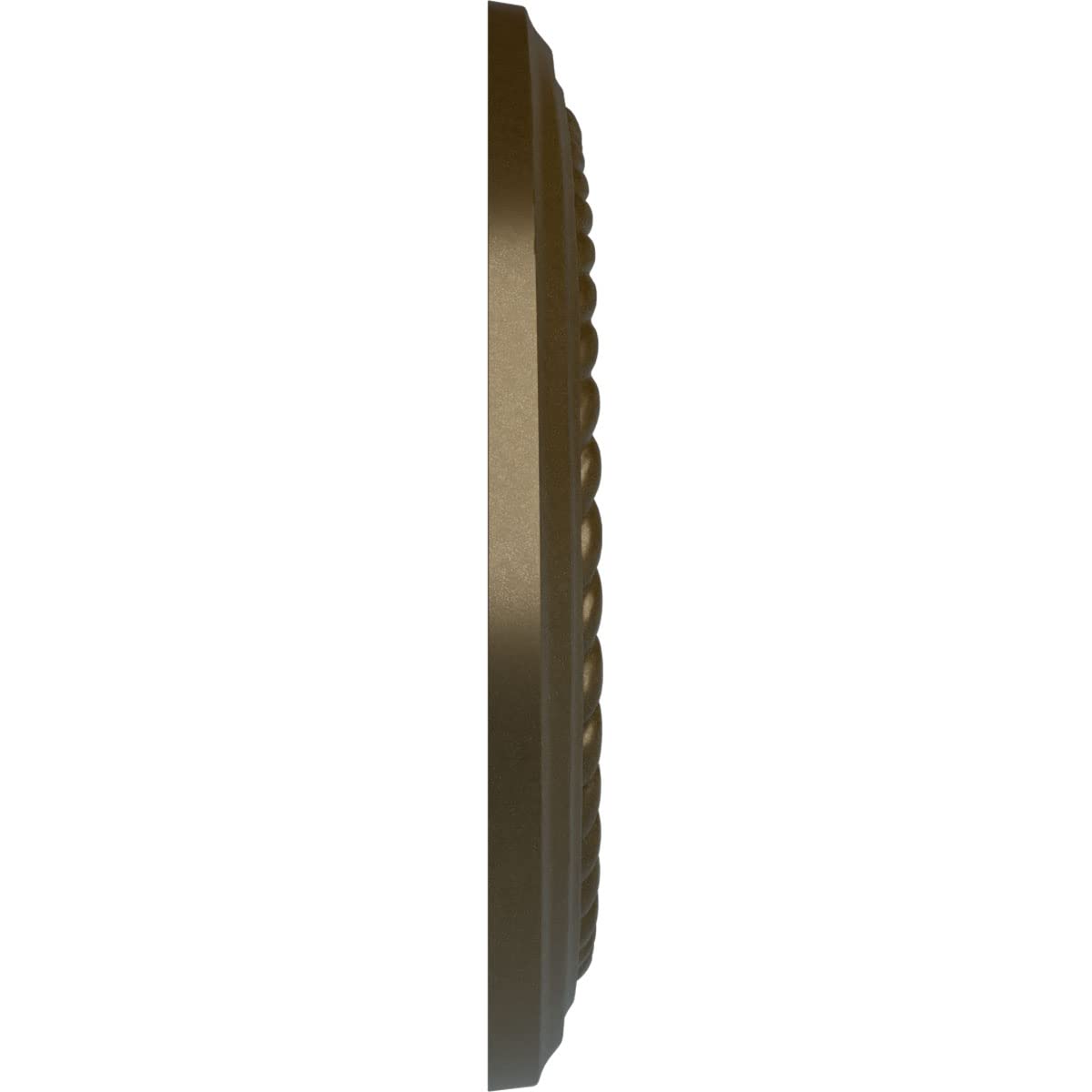 Ekena Millwork CM07ALBRS Small Alexandria Ceiling Medallion - 7 7/8