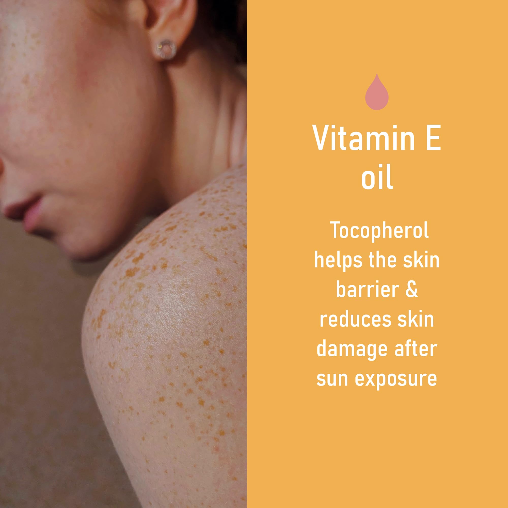 Vitamin E + Rosehip & Squalane Triple Hydration Oil - Anti-Aging & Brightening Facial Oil, Boosts Collagen & Reduces Wrinkles, Dermatologist Approved for All Skin Types, 1oz - Perfect for Nighttime Skincare Routine & Dry Skin Relief