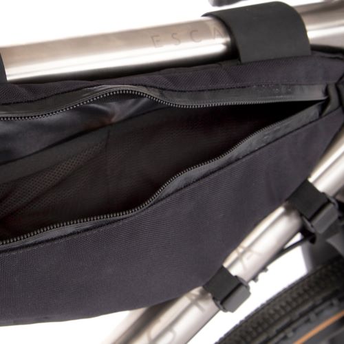 Restrap Large Bike Frame Bag - Waterproof Cycling Storage for Bikepacking & Commuting - Fits Most Bicycle Frames - Durable Nylon Construction for Adventure Rides