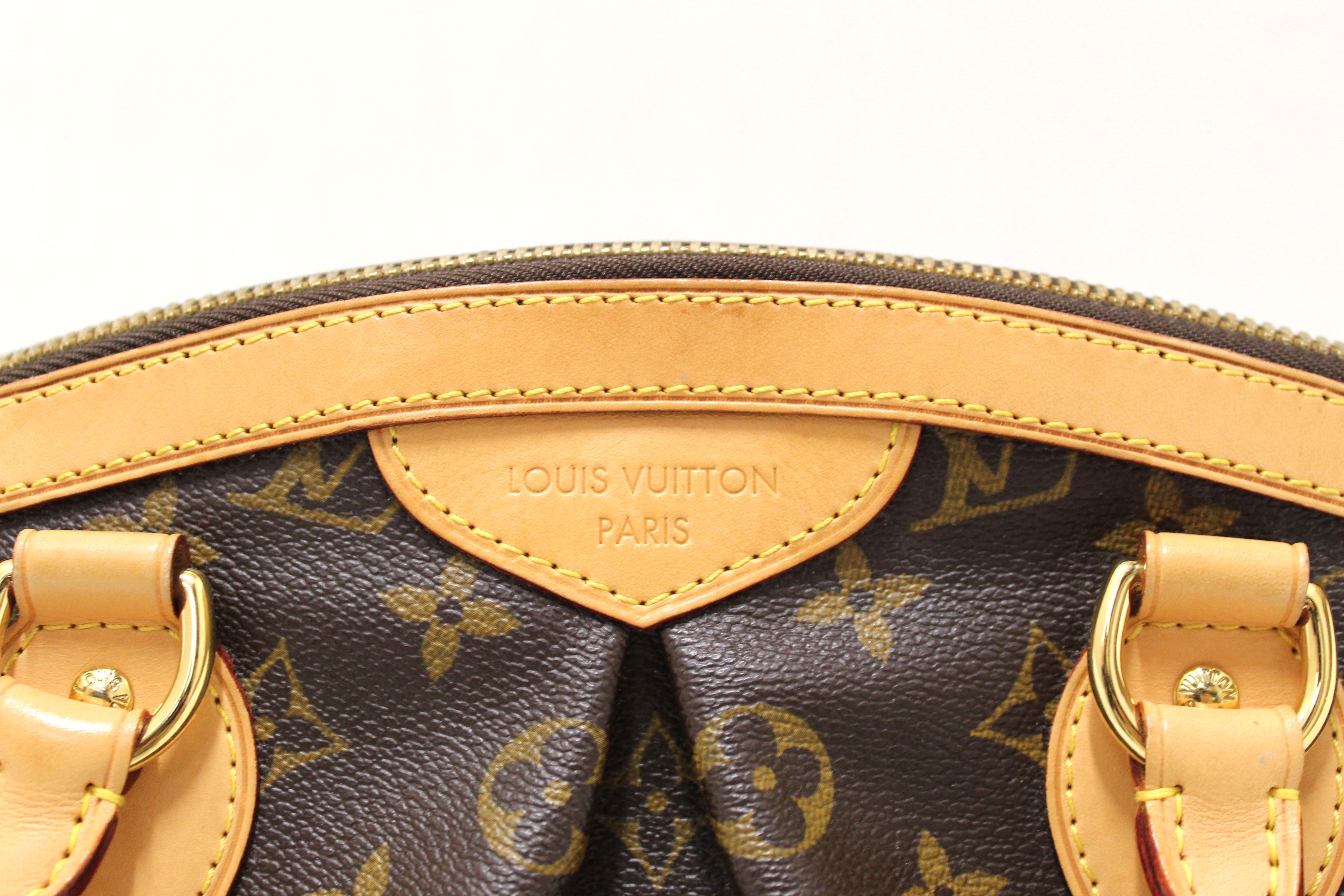 Authentic Louis Vuitton Monogram Canvas Tivoli PM Handbag - Luxury Designer Shoulder Bag for Women, Perfect for Work, Travel & Everyday Use