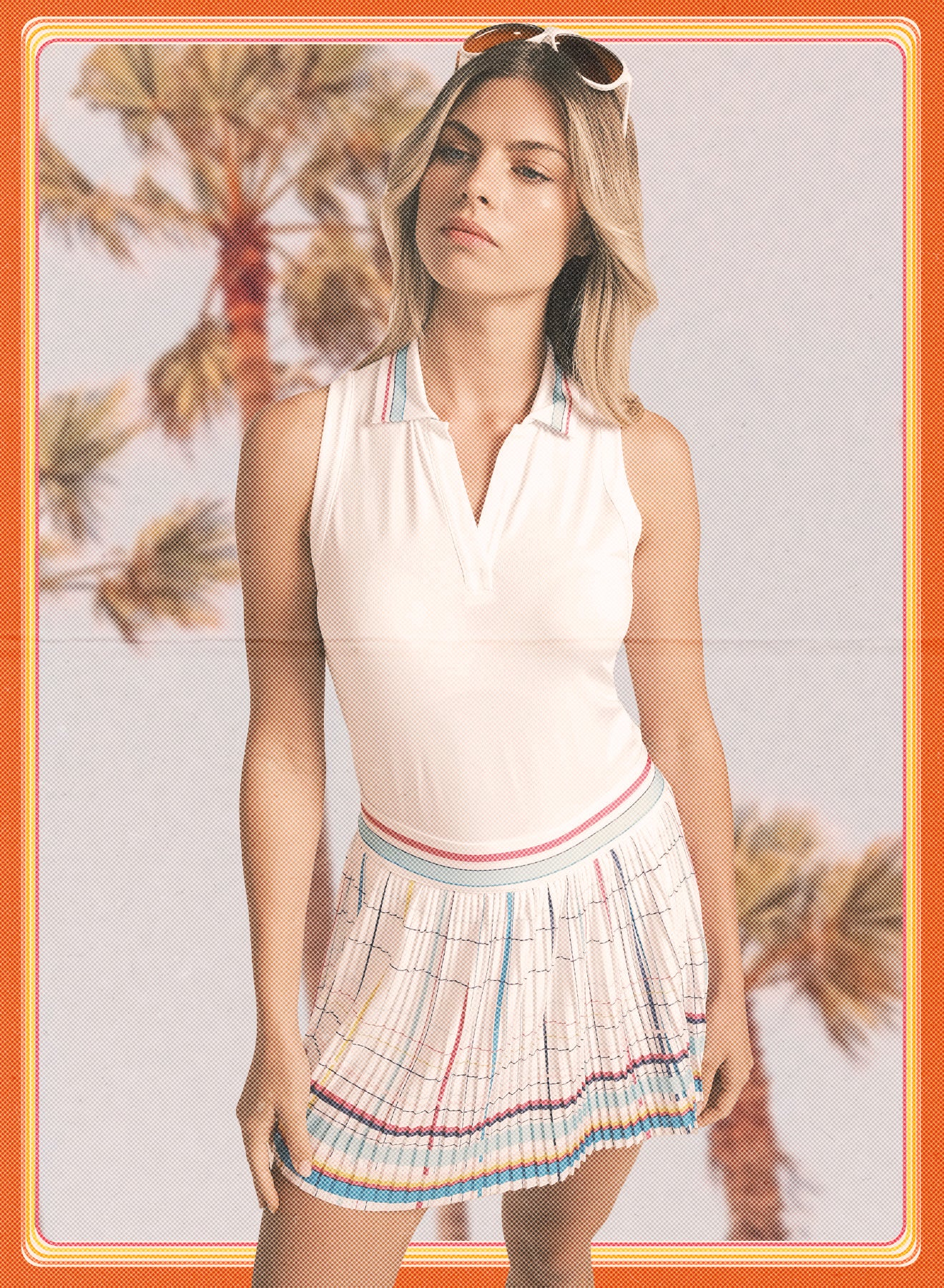 Stylish Women's Sleeveless Polo Shirt - Breathable Summer Top for Casual Wear, Golf & Outdoor Activities