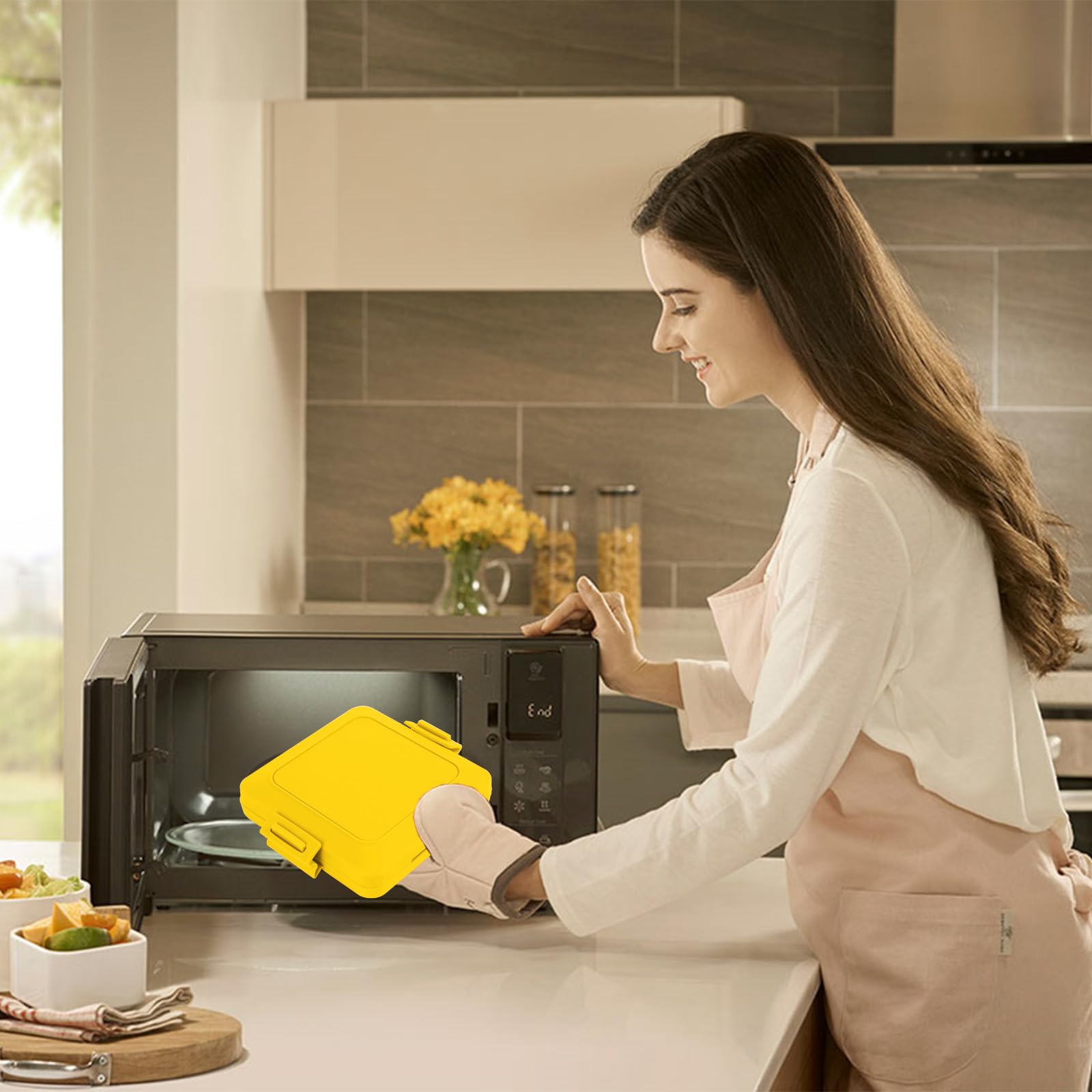 Microwave Toastie Maker - Sandwich & Grilled Cheese Maker | No Electricity Needed | Fast Heating | Dishwasher Safe | Perfect for Quick Lunches & Snacks at Home or Office
