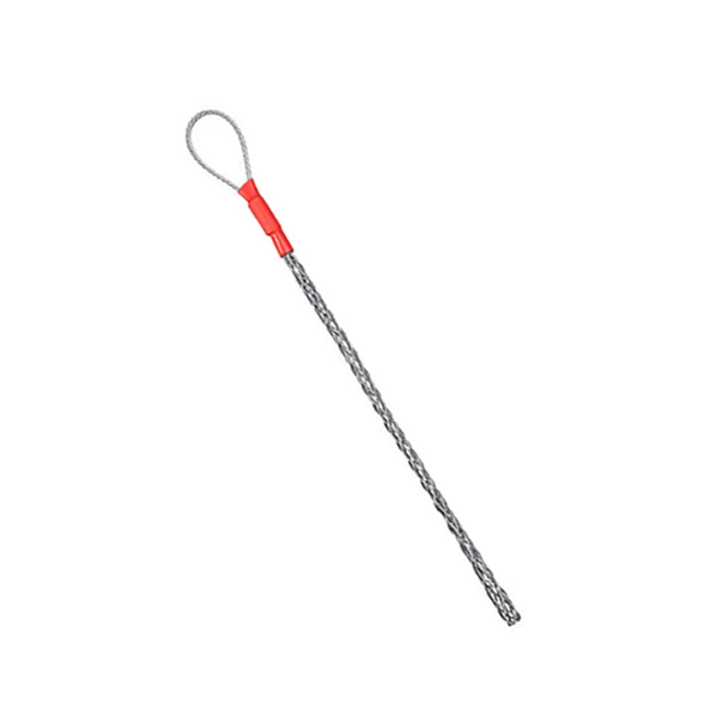 Cable Pulling Grip Sock Kit - Heavy Duty Mesh Puller with Galvanized Metal & Anti-Rust Wire, Flexible Eye Mesh Rope Gripper for Electrical and Network Cable Installation