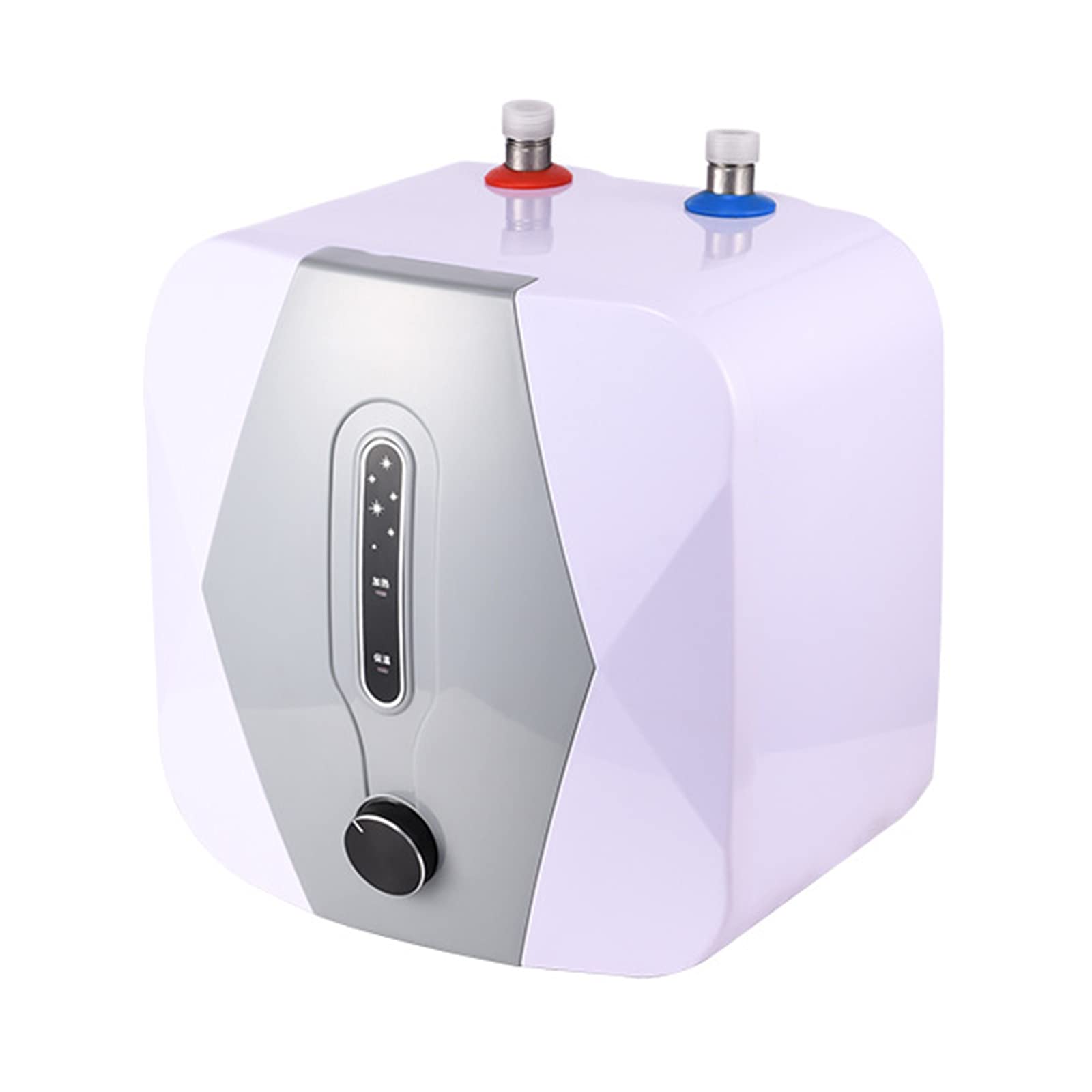 8L Electric Mini-Tank Water Heater 110V 1500W, Instant Hot Water Dispenser for Kitchen Sink, IPX4 Waterproof, White - Perfect for Hand Washing, Dish Cleaning & Small Household Hot Water Needs