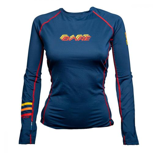 Bare 50th Anniversary Women's Rashguard - UPF 50+ Sun Protection Swim Shirt for Surfing, Swimming & Beach Activities
