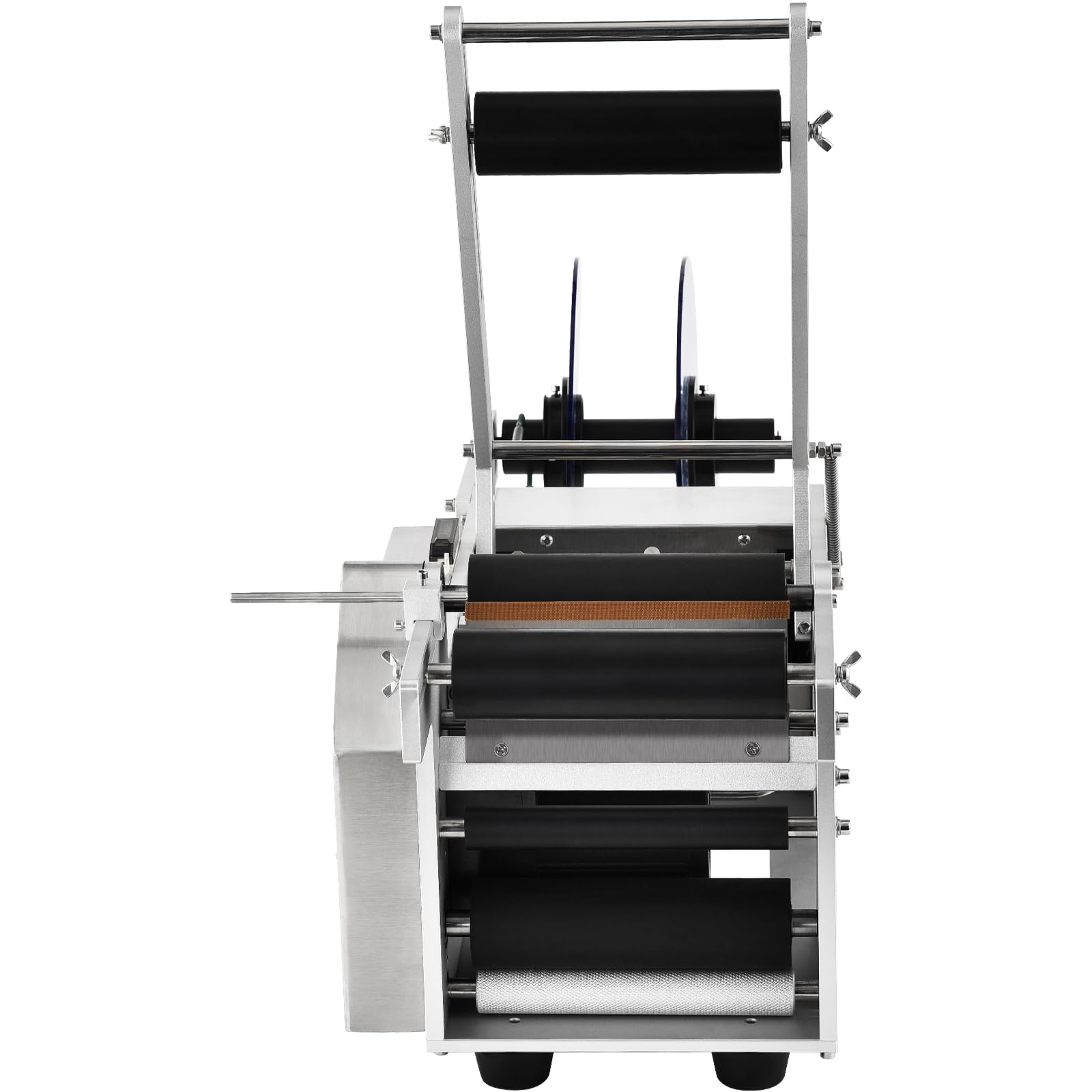 VEVOR Semi-Automatic Round Bottle Labeling Machine - 20-50pcs/min Electric Label Applicator for 0.78-4.72