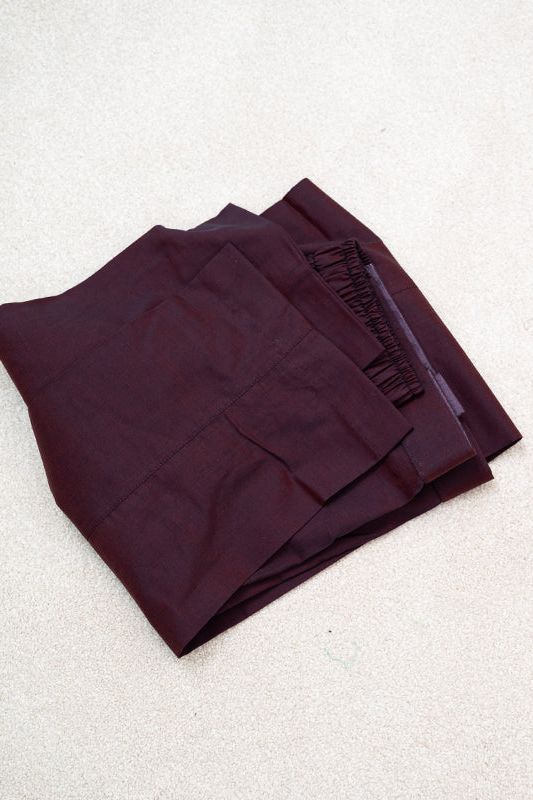 Stylish Cotton Deep Burgundy Kurta Trouser Set for Men & Women - Perfect for Indian Festivals, Weddings, and Cultural Events