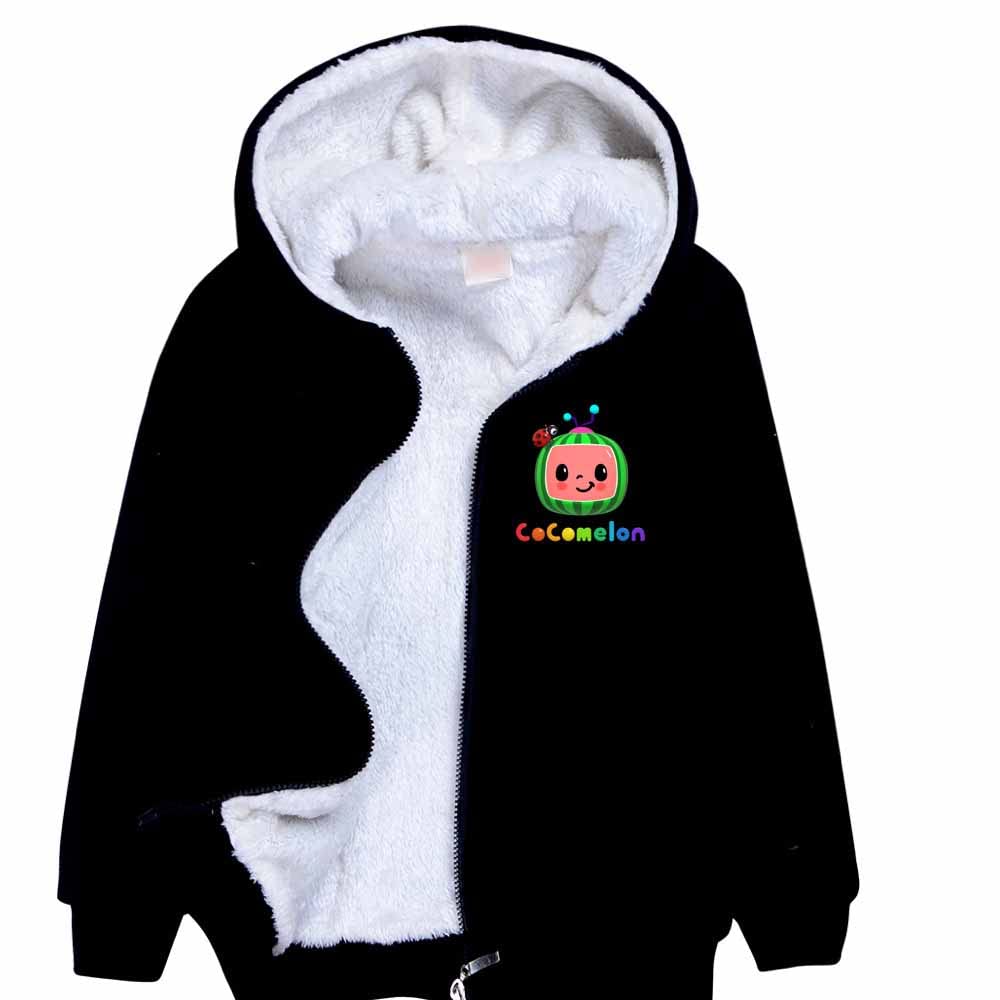 Pnfly Kids Winter Hoodie - Thick Plush Fleece Sweatshirt for Boys & Girls | Warm Cozy Pullover for Cold Weather, School, Outdoor Play & Family Activities