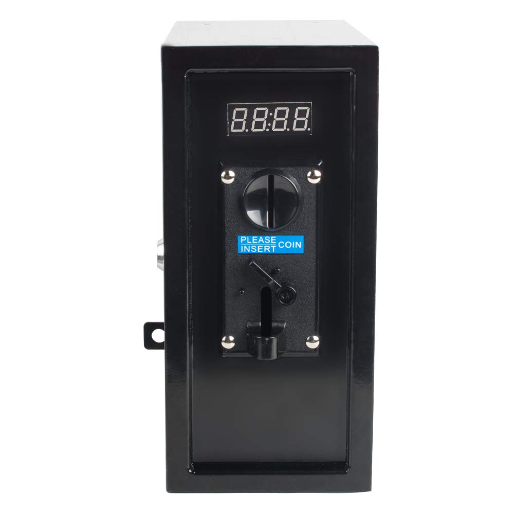 Programmable Coin Operated Timer Control Box with Multi-Coin Selector for Vending Machines - Fast 3-5 Day Shipping | Perfect for Arcades, Laundromats, and Amusement Centers