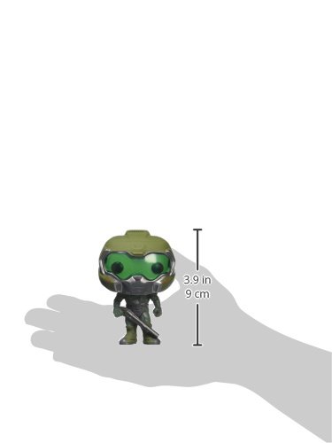 Funko POP Games: Doom - Space Marine Action Figure Collectible for Gamers | Perfect for Display, Gaming Room Decor & Gift for Doom Fans