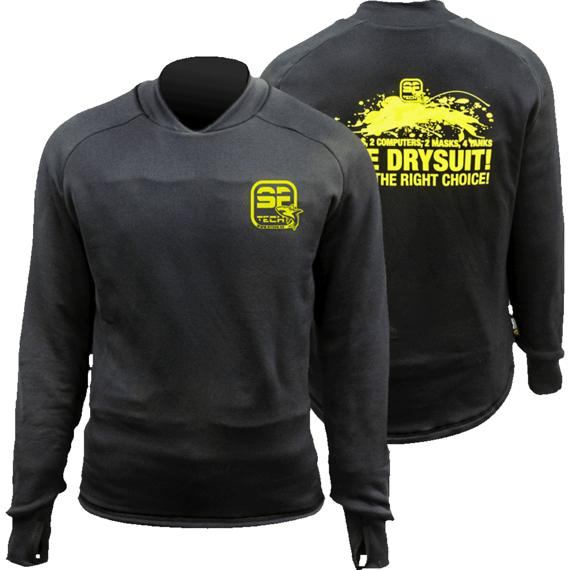 SF Tech Polartec Fleece Sweater for Men & Women - Warm Winter Pullover for Outdoor Hiking, Camping & Casual Wear