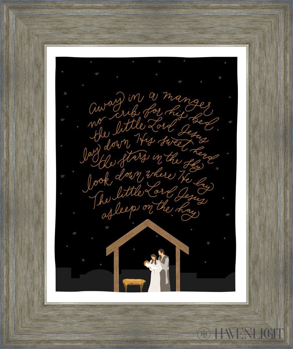 Away in a Manger - Classic Christmas Nativity Scene Decor for Home, Church & Holiday Displays | Perfect for Xmas Tree Ornaments, Tabletop Decorations & Gift Giving