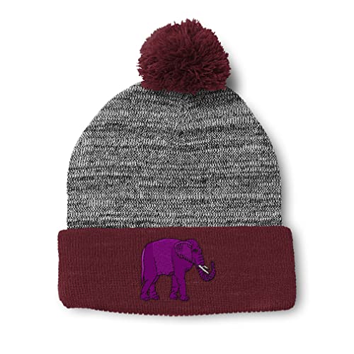 Heather Gray Burgundy Design Only