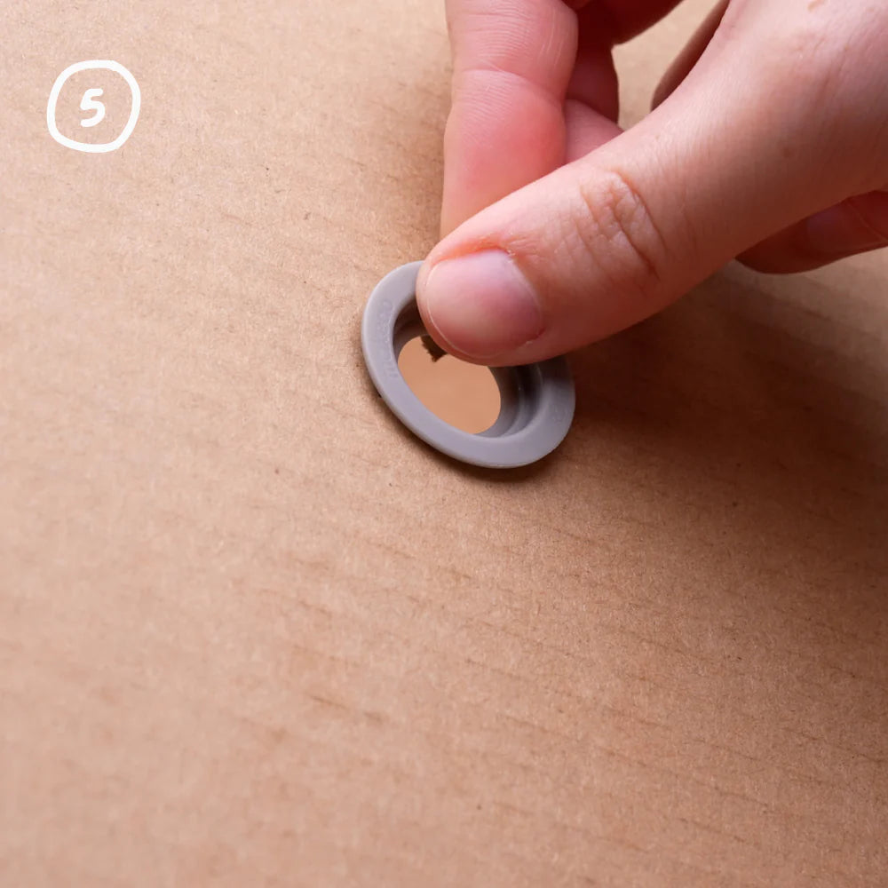 Makedo ROTO RING - Reusable Plastic Connectors for DIY Cardboard Projects | Perfect for STEM Education, Kids Crafts & Creative Building at Home or School