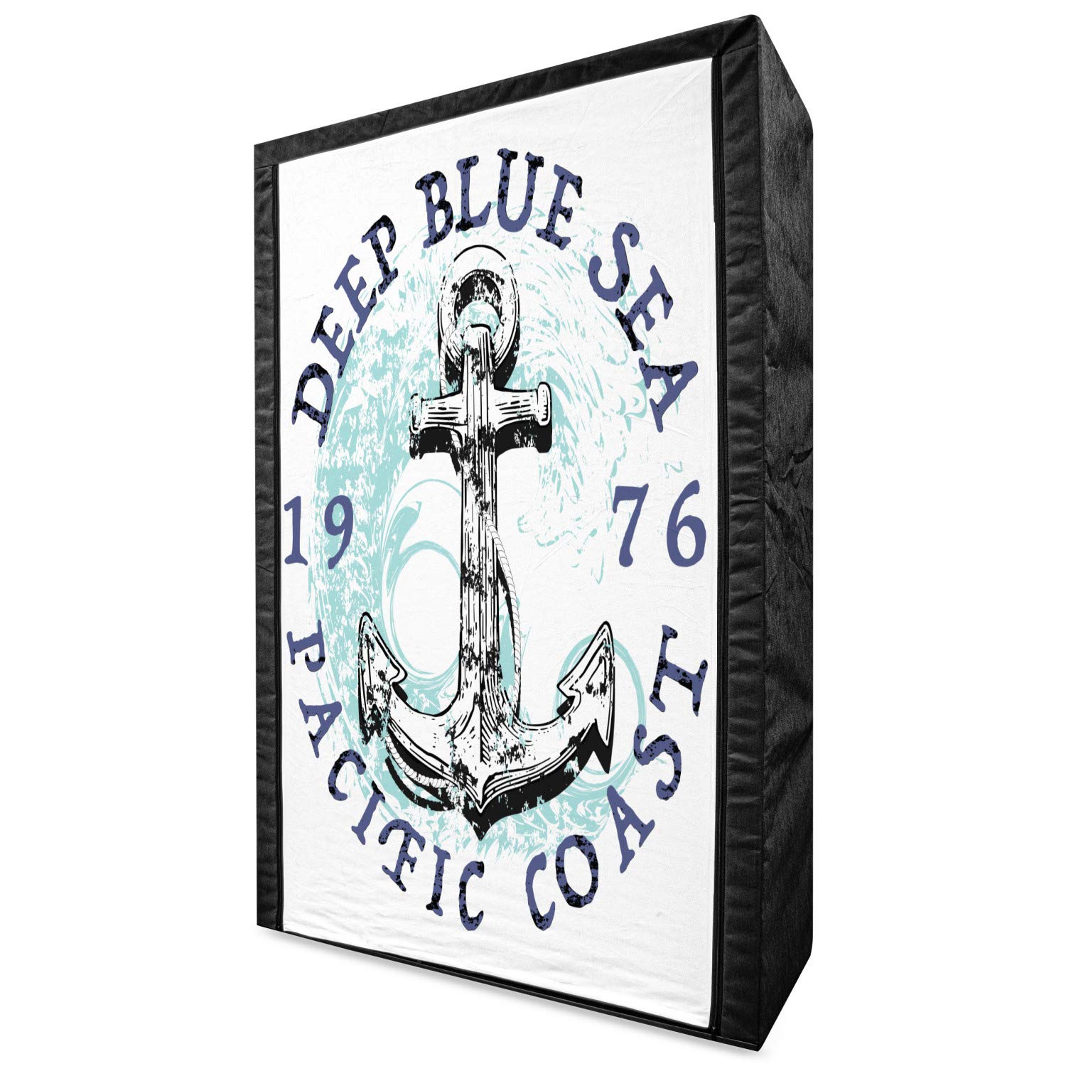 Ambesonne Anchor Portable Fabric Wardrobe - 42.5