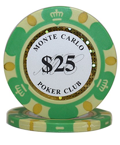 Premium MRC POKER Chips 600 pcs - Monte Carlo Style Casino Poker Set with Acrylic Storage Case - Perfect for Home Games, Poker Nights & Casino-Themed Parties