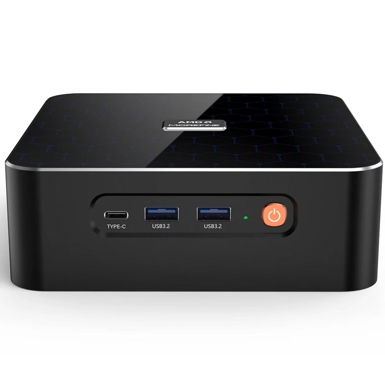 Tuofudun AI Mini PC with Ryzen 9 7940HS | 2x DDR5 RAM | 2x PCIe 4.0 | Dual 2.5G LAN | Windows 11 | WiFi 6 | Compact Gaming Desktop Computer for Home Office, Streaming & Esports