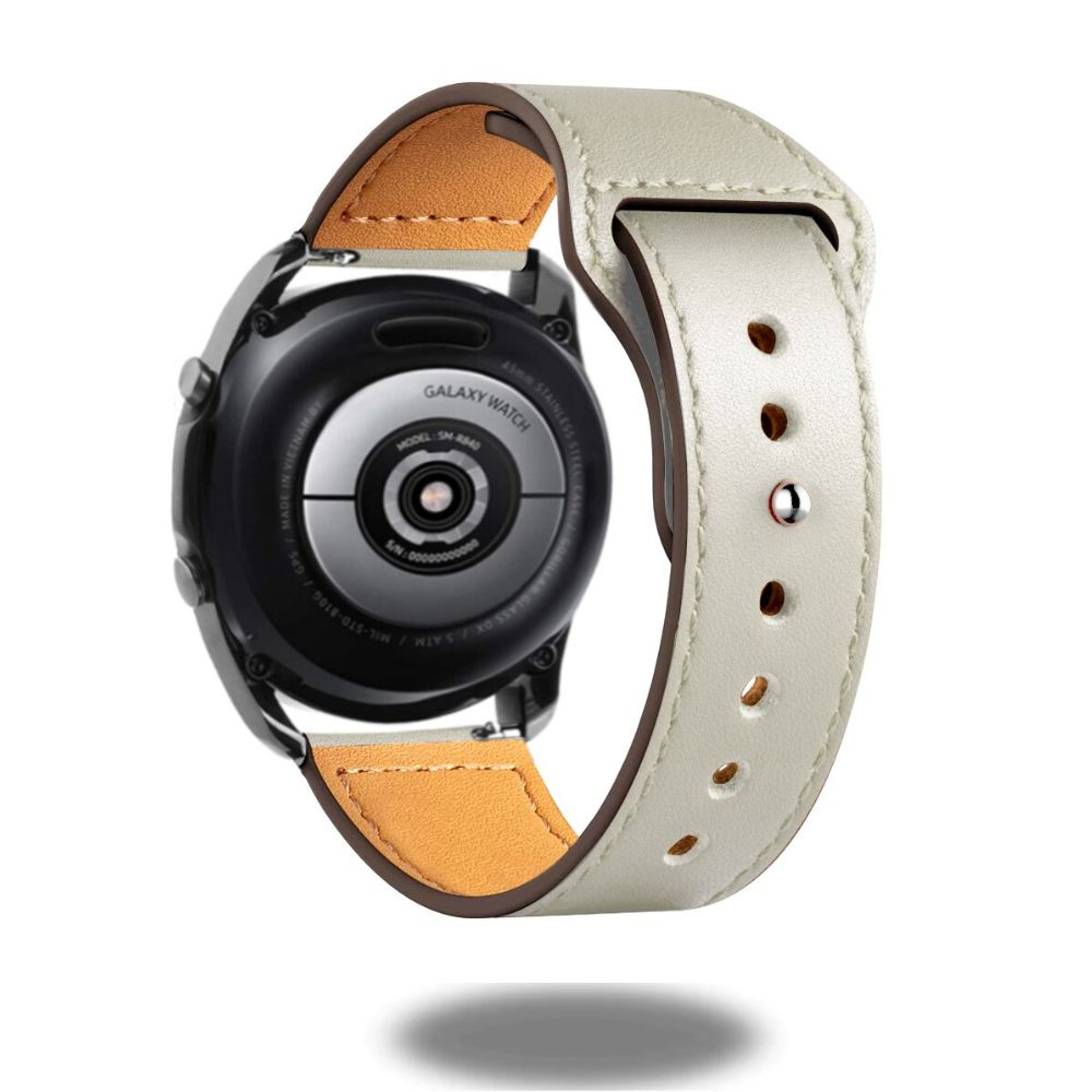 Premium 22mm & 20mm Genuine Leather Watch Bands - Replacement Straps for Smartwatches & Classic Timepieces - Perfect for Business, Casual & Formal Occasions