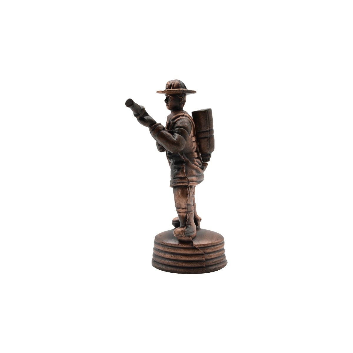 Vintage Fireman Fire Hose Die Cast Desk Pencil Sharpener - Collectible Novelty Office Supply for Firefighter Enthusiasts & Teachers - Perfect for Home, Office, and Classroom Use