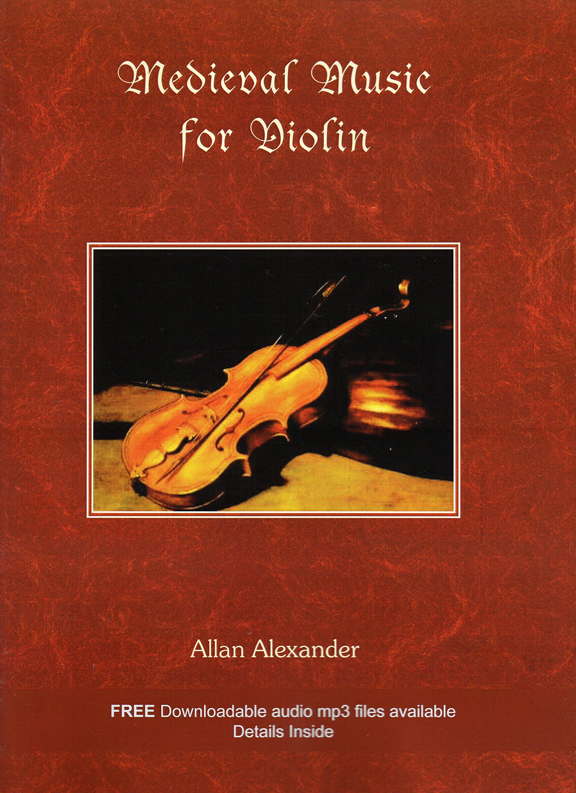 Medieval Violin Music Book & Audio Files - Perfect for Classical Performances, Practice & Historical Reenactments
