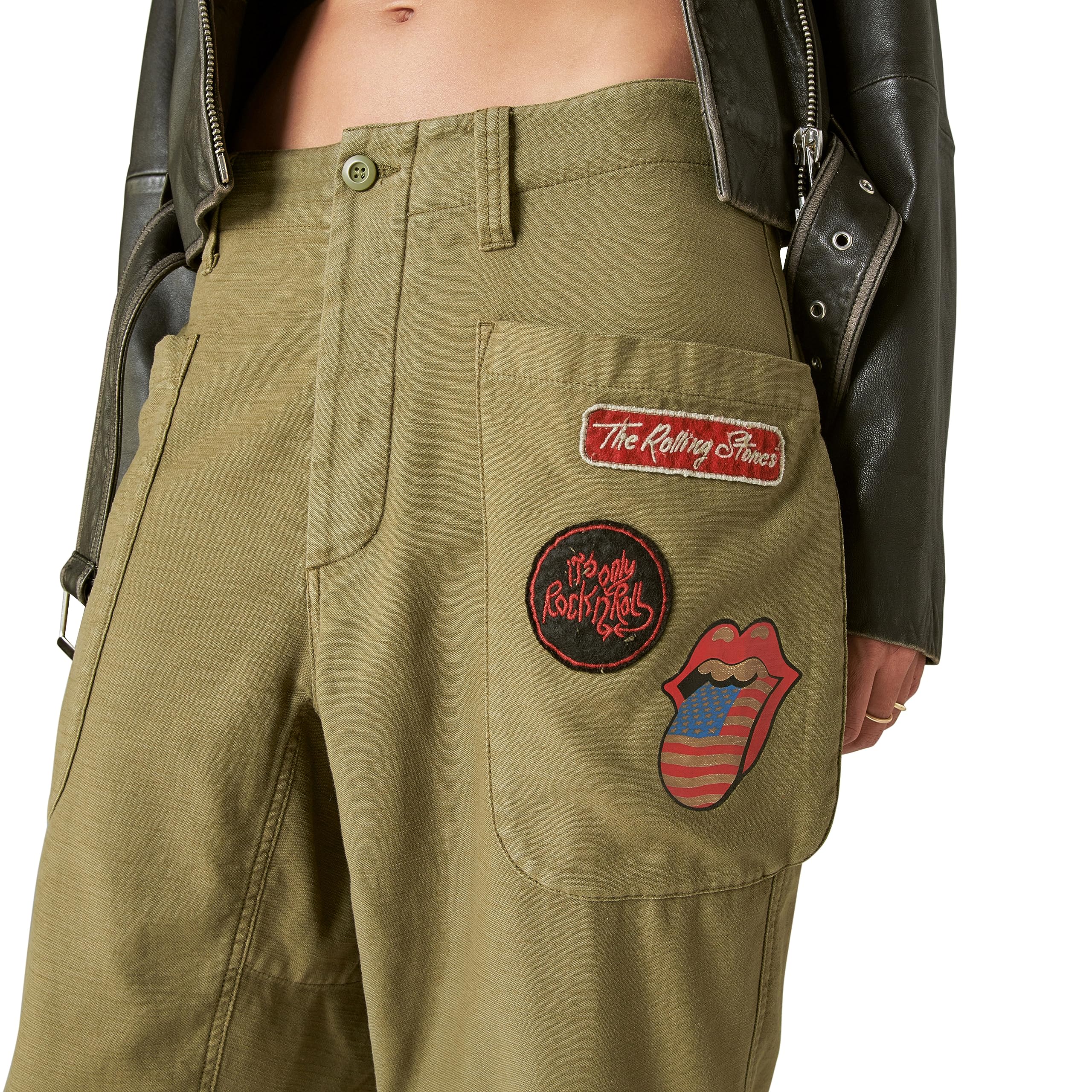 Lucky Brand Women's Rolling Stones Utility Pants - Comfortable Casual Stretch Trousers for Everyday Wear | Perfect for Work, Travel & Outdoor Activities
