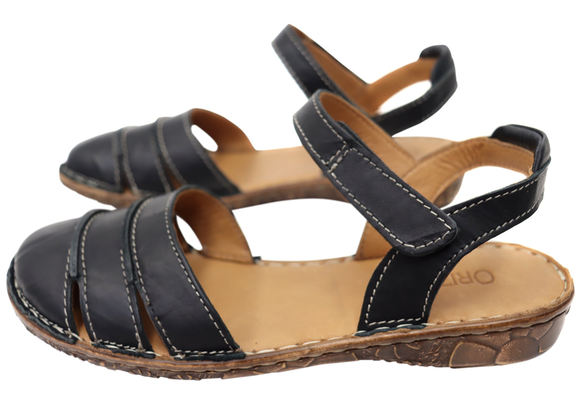 Orizonte Pettra Women's Comfortable European Leather Shoes for Walking, Work & Casual Wear